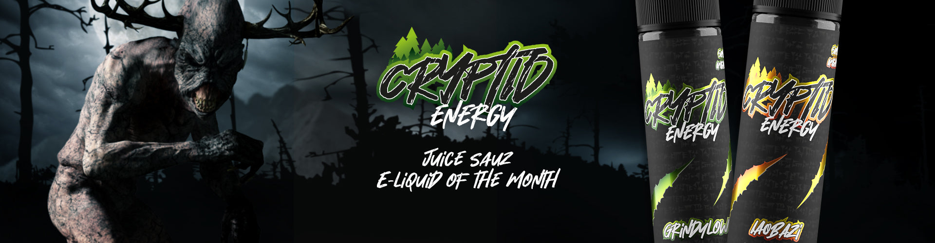 Cryptid Energy - Juice Sauz E-liquid of the Month