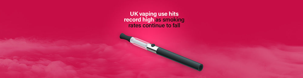 UK vaping use hits record high and smoking rates continue to fall