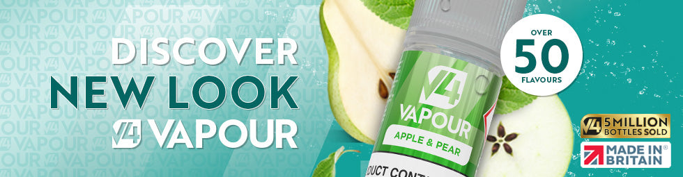 We’ve got some BIG news… the V4 Vapour Rebrand is here!