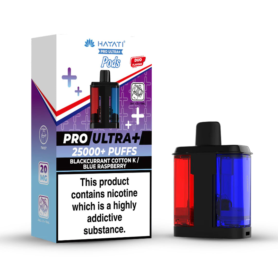 Hayati Pro Ultra Plus 25K Replacement Pods | Prefilled Mesh Coil Pods ...