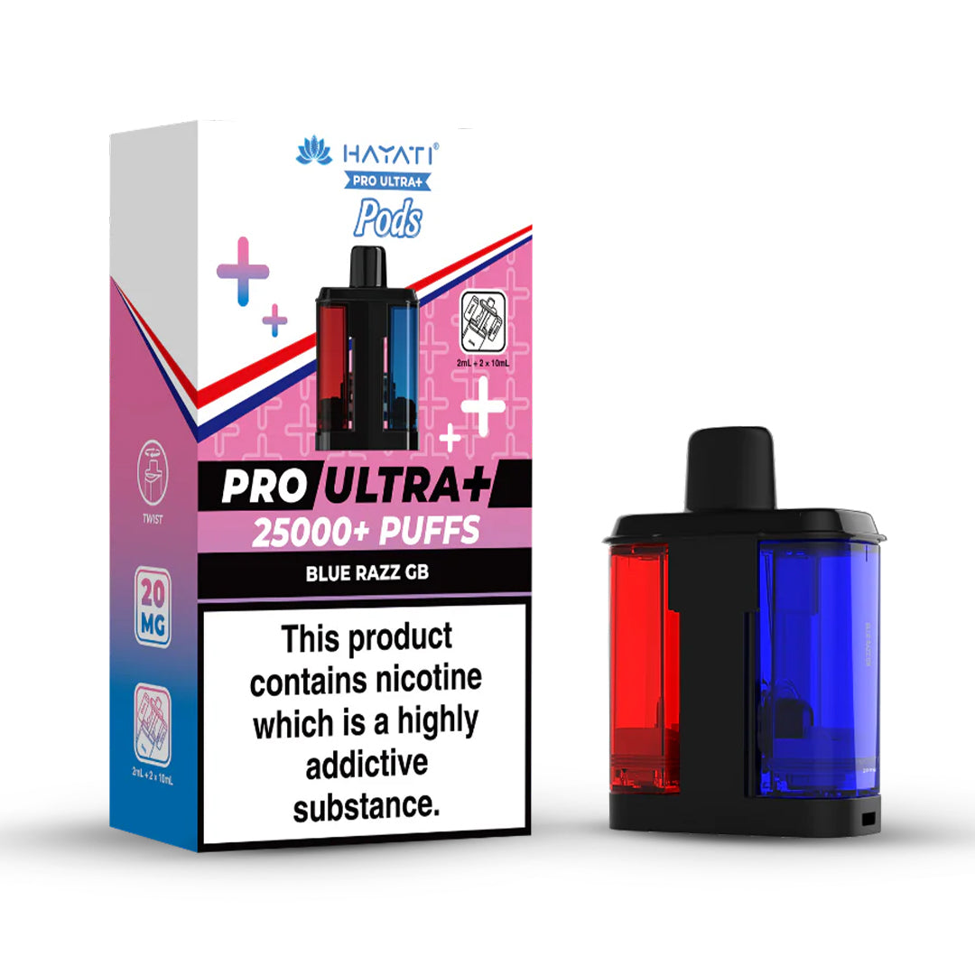 Hayati Pro Ultra 25K Prefilled Replacement Pods