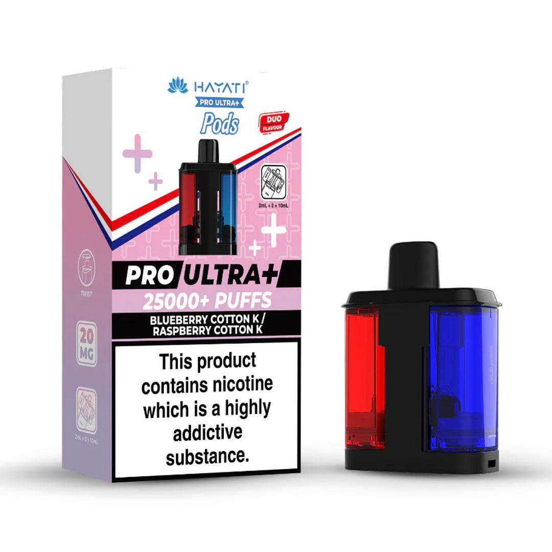 Hayati Pro Ultra 25K Prefilled Replacement Pods
