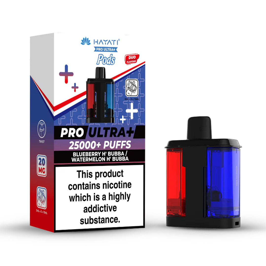 Hayati Pro Ultra 25K Prefilled Replacement Pods