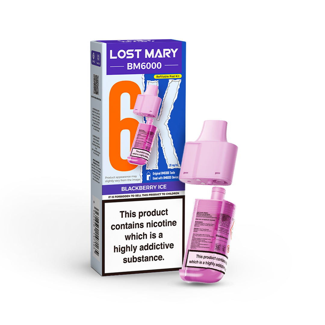 Lost Mary BM6000 Prefilled Replacement Pods