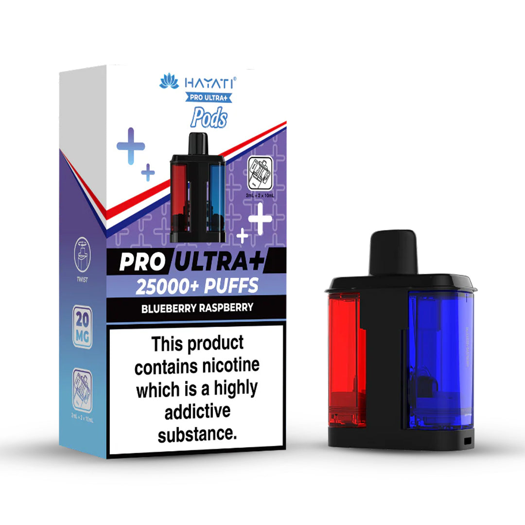 Hayati Pro Ultra 25K Prefilled Replacement Pods