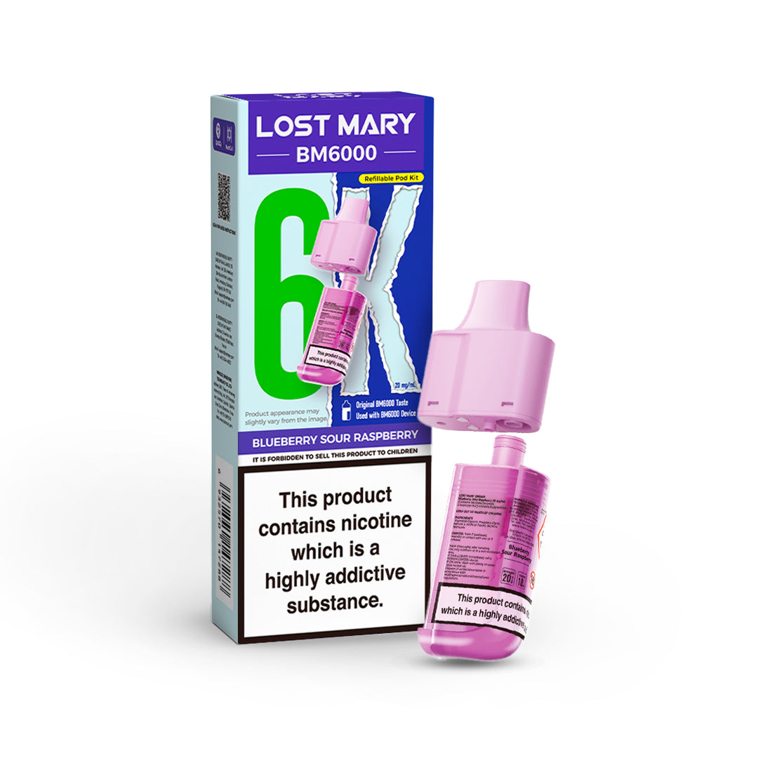 Lost Mary BM6000 Prefilled Replacement Pods