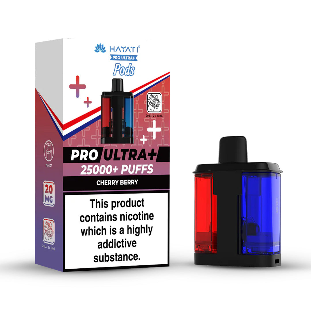 Hayati Pro Ultra 25K Prefilled Replacement Pods