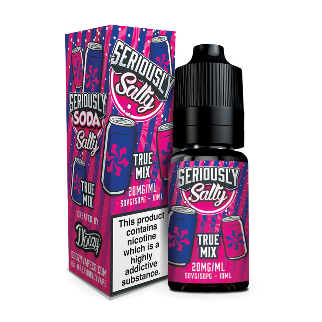 Doozy Vape Co Seriously Soda True Mix 10ml Salt E-Liquid (Box of 10)