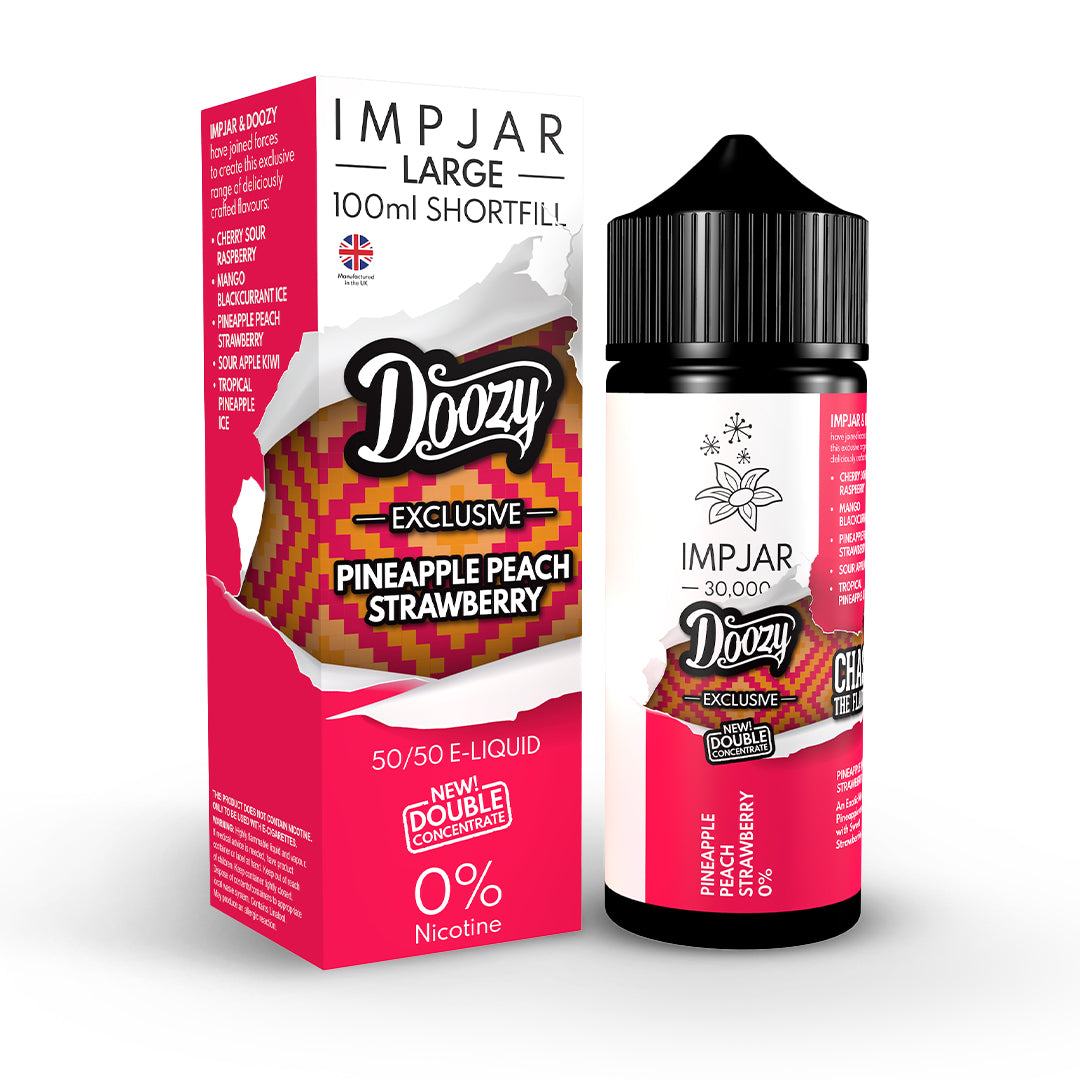 Imp Jar & Doozy Range 100ml Shortfill