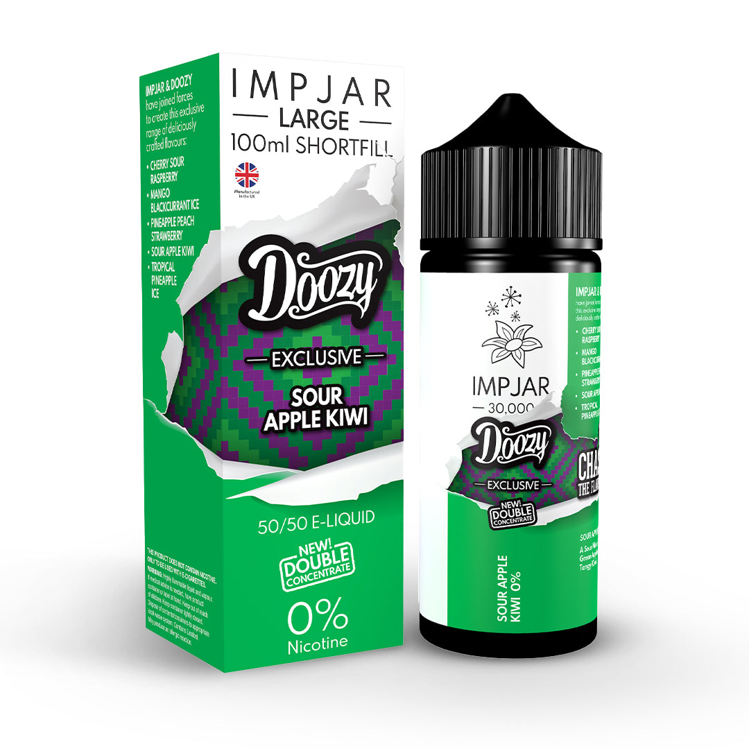 Imp Jar & Doozy Range 100ml Shortfill