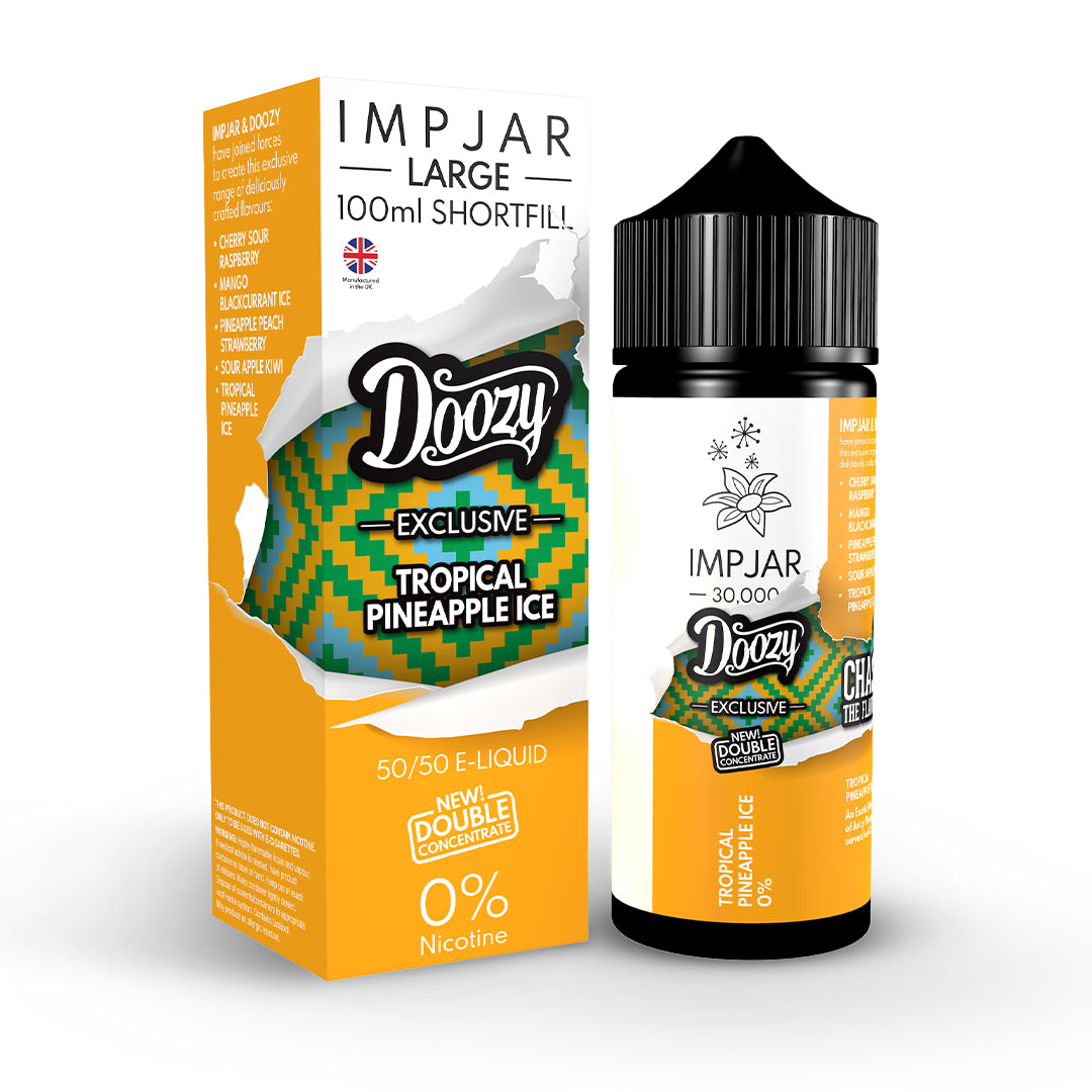 Imp Jar & Doozy Range 100ml Shortfill