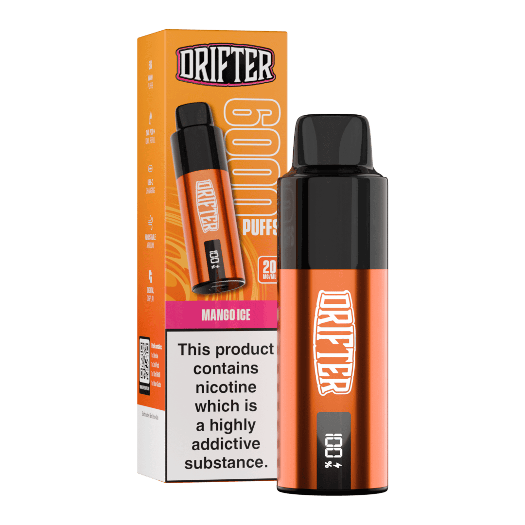 Drifter Bar 6K Kit - rechargeable pod device Juice Sauz Distribution Drifter Bar 6K Kit - rechargeable pod device Juice Sauz Distribution