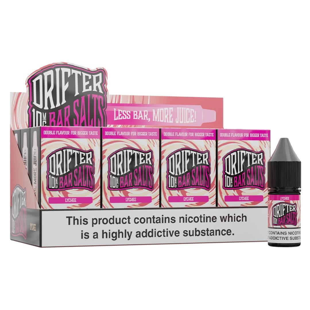 Drifter Bar Salts - Lychee (Box of 12)