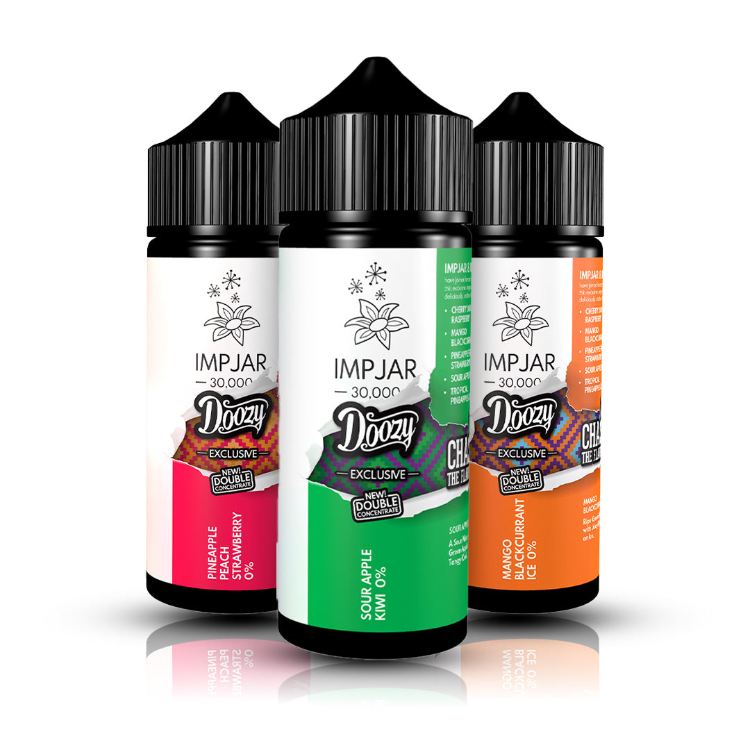 Imp Jar & Doozy Range 100ml Shortfill