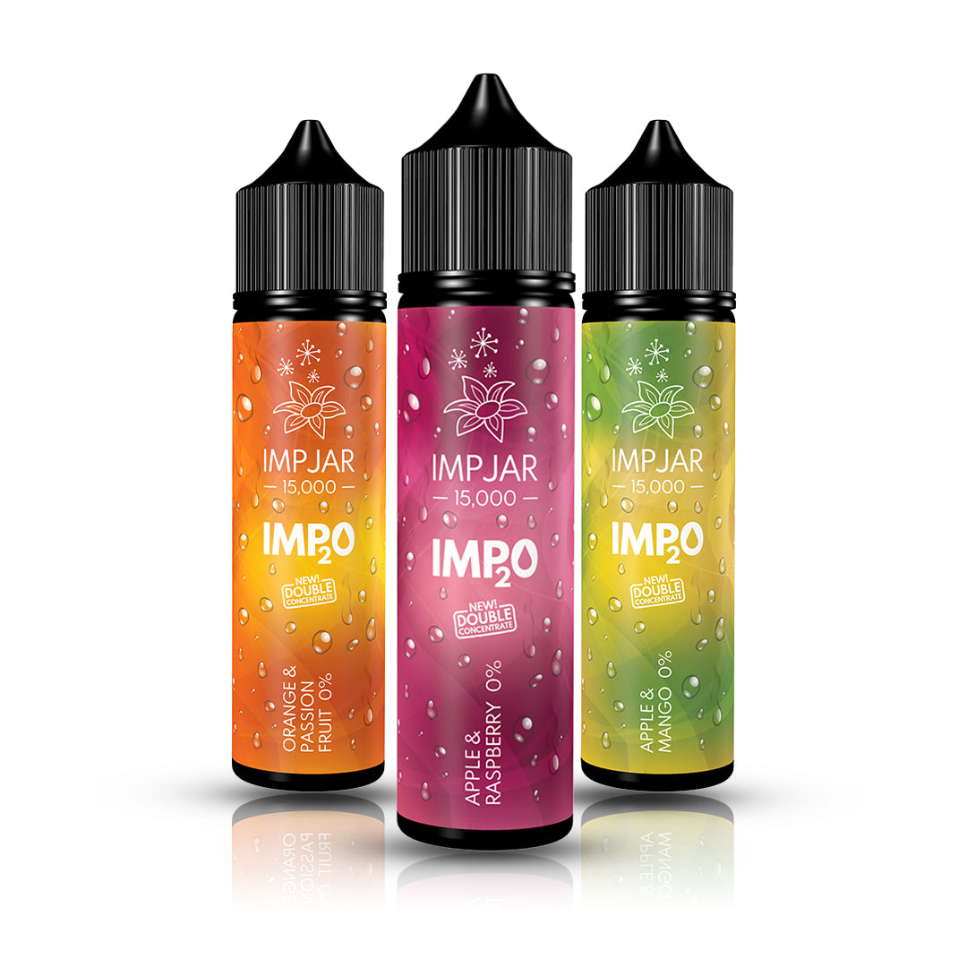 Imp Jar Imp2O Range 50ml Shortfill