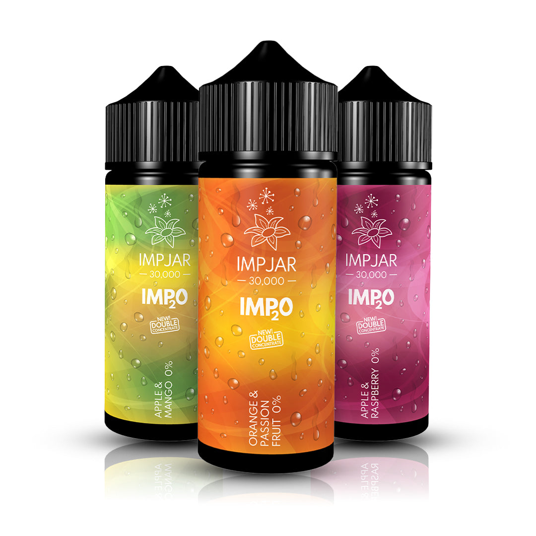 Imp Jar Imp2O Range 100ml Shortfill