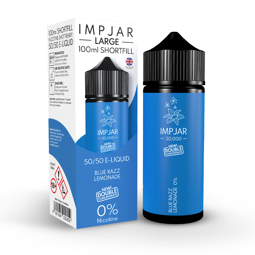 Imp Jar Original Flavour Range 100ml Shortfill