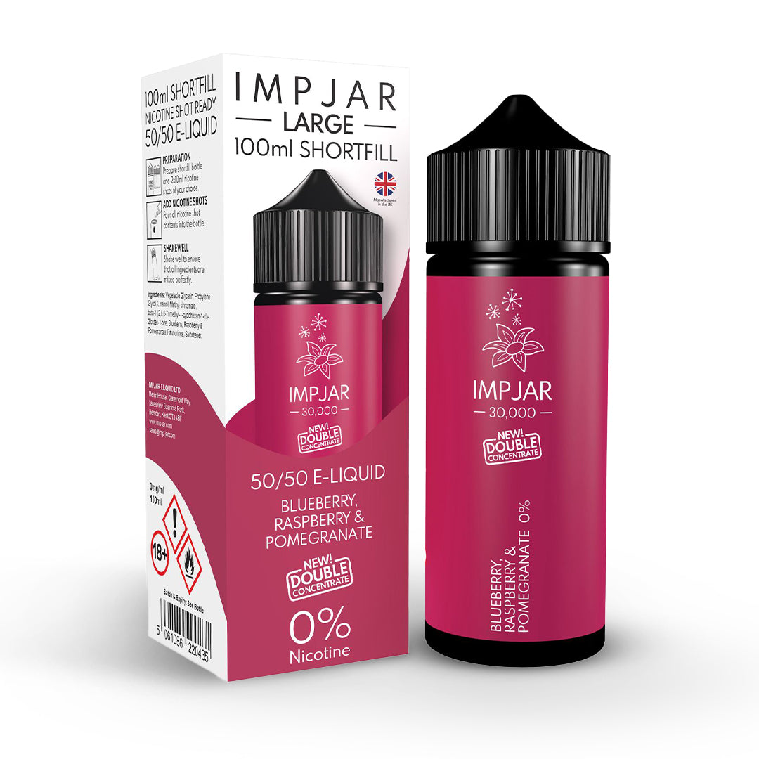 Imp Jar Original Flavour Range 100ml Shortfill