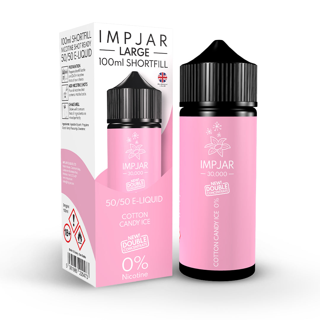 Imp Jar Original Flavour Range 100ml Shortfill