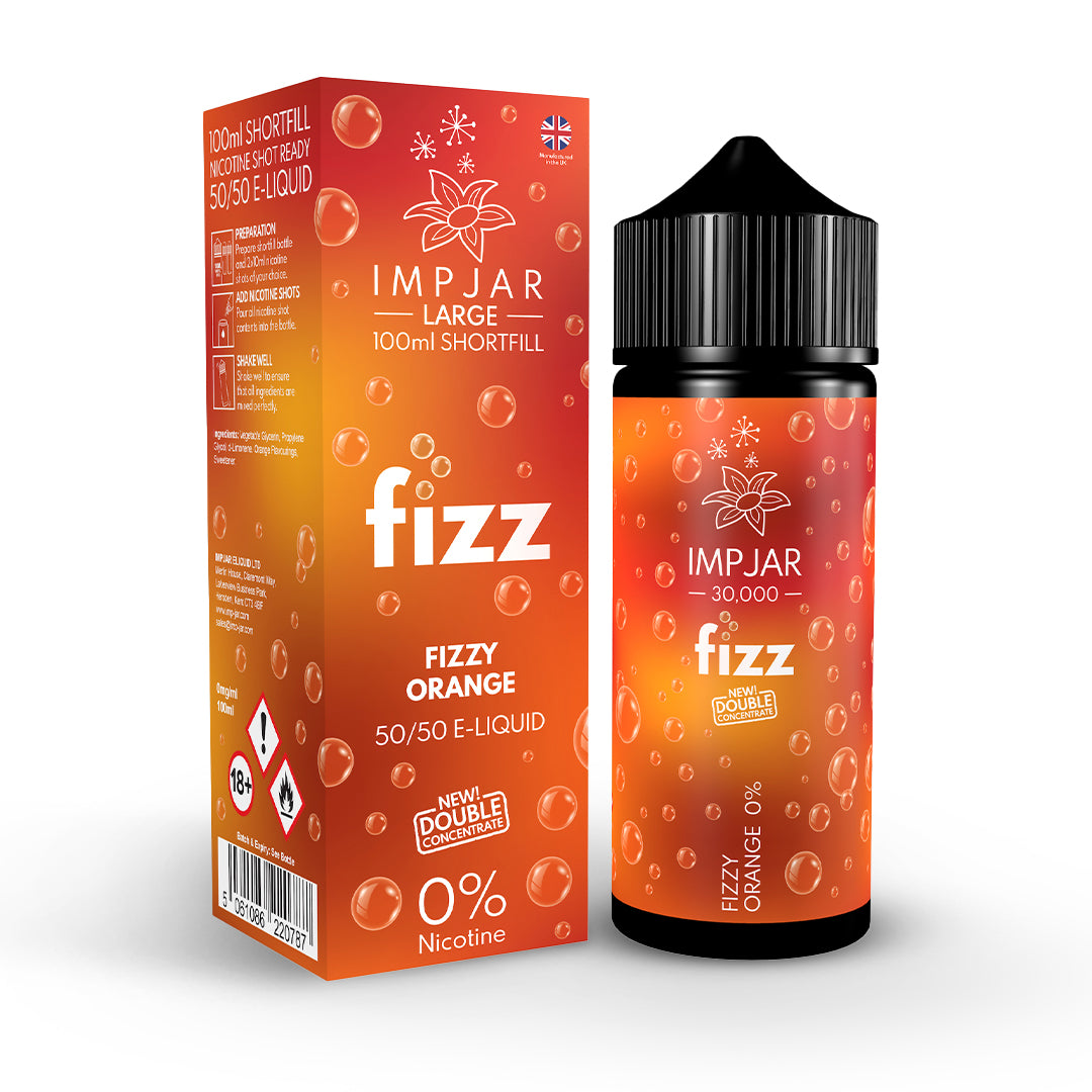 Imp Jar Fizz Range 100ml Shortfill