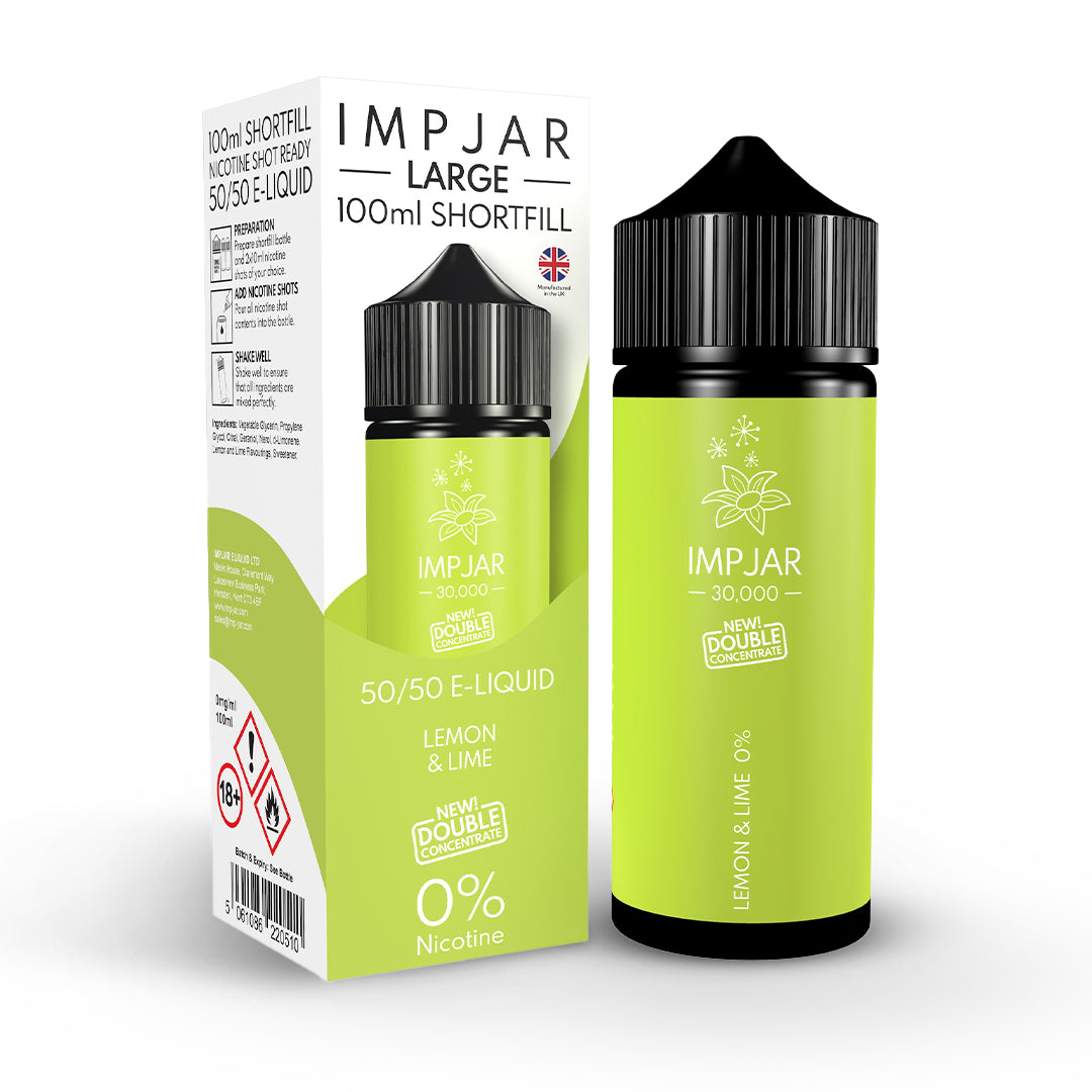 Imp Jar Original Flavour Range 100ml Shortfill