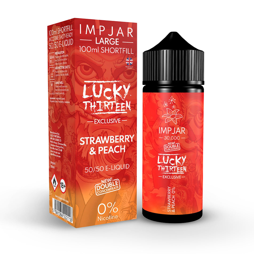 Imp Jar & Lucky 13 Range 100ml Shortfill
