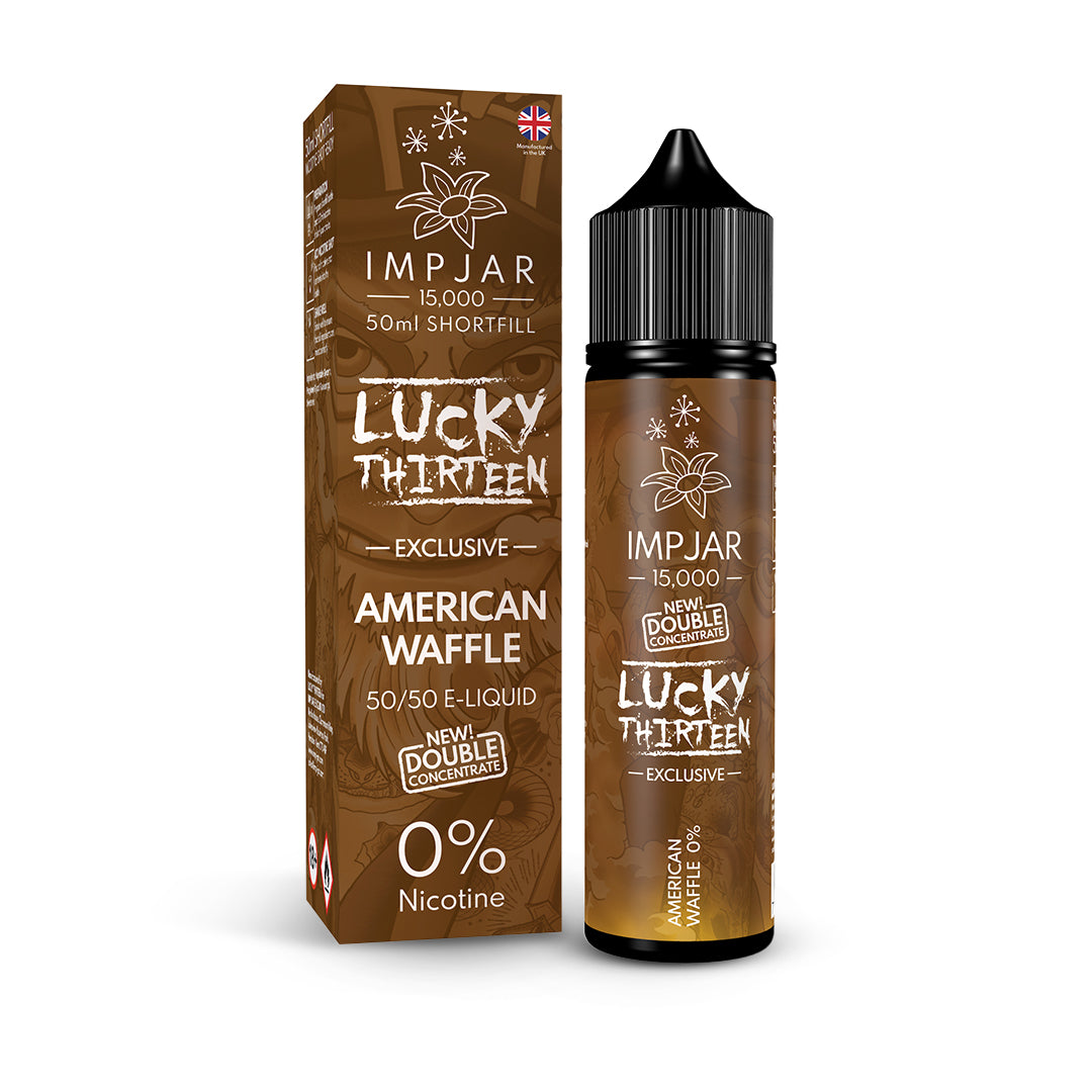 Imp Jar & Lucky 13 Range 50ml Shortfill
