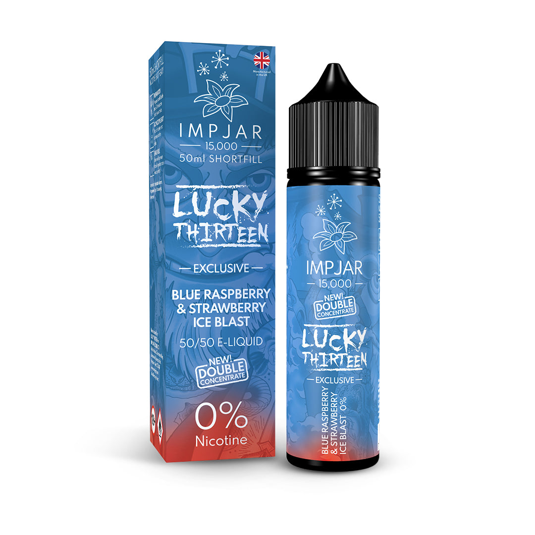 Imp Jar & Lucky 13 Range 50ml Shortfill