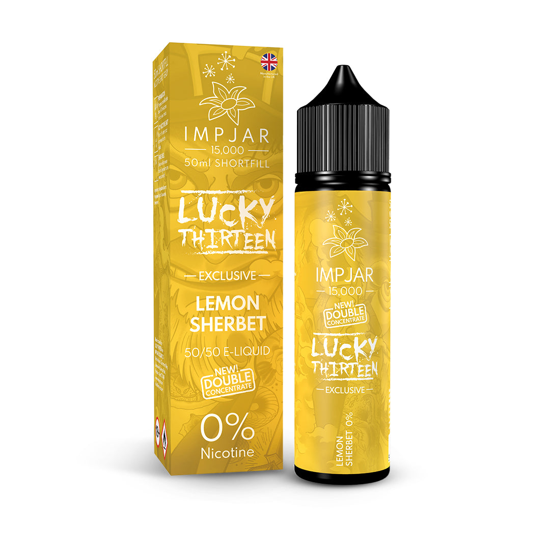 Imp Jar & Lucky 13 Range 50ml Shortfill
