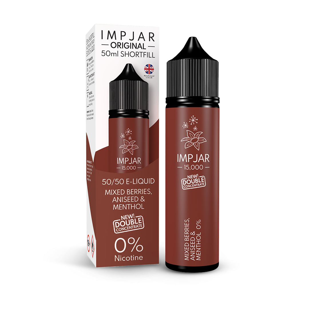 Imp Jar Original Flavour Range 50ml Shortfill