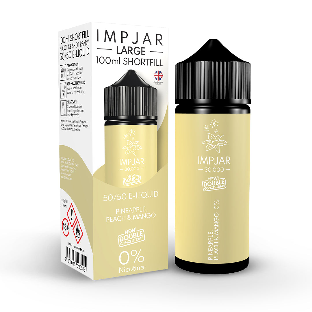 Imp Jar Original Flavour Range 100ml Shortfill