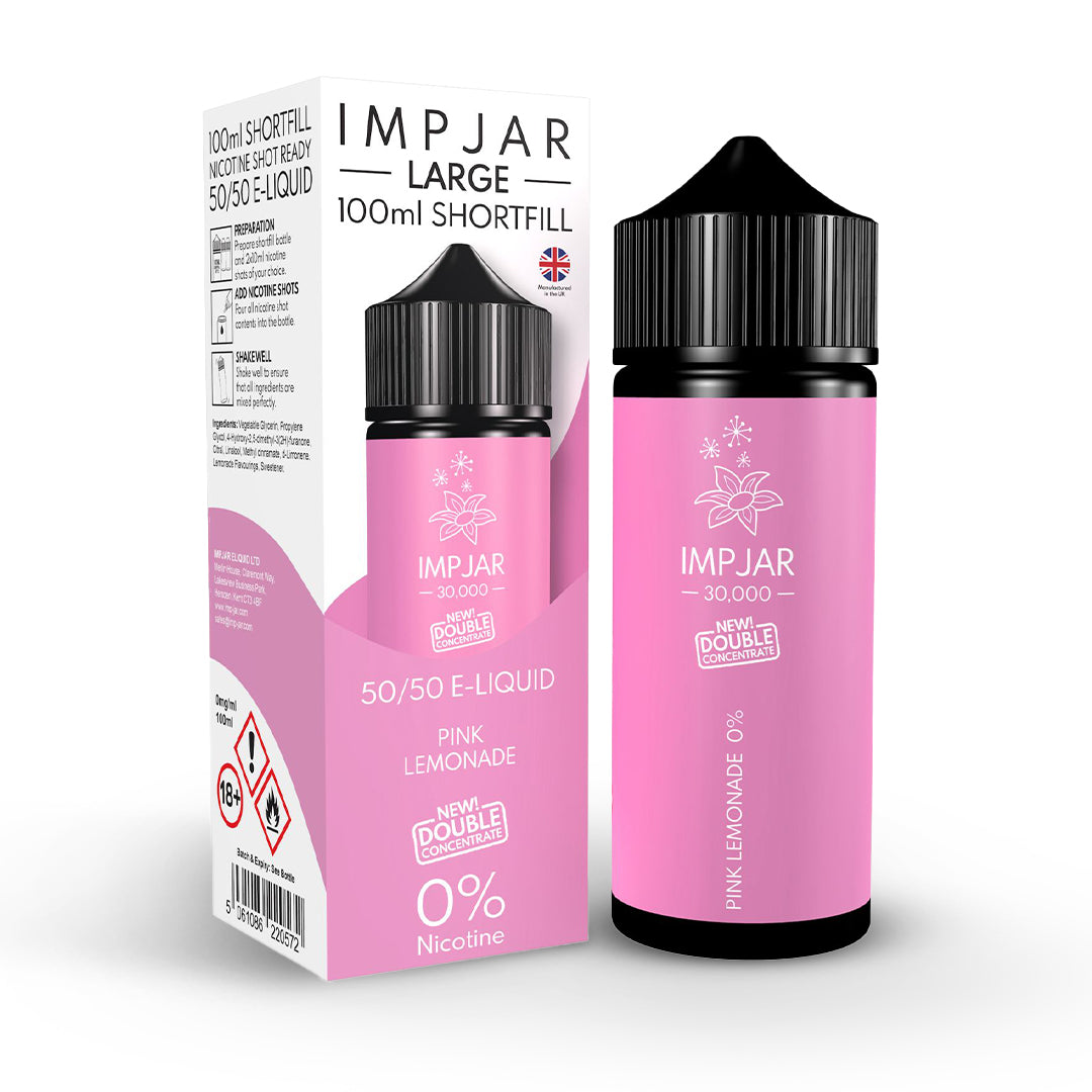 Imp Jar Original Flavour Range 100ml Shortfill