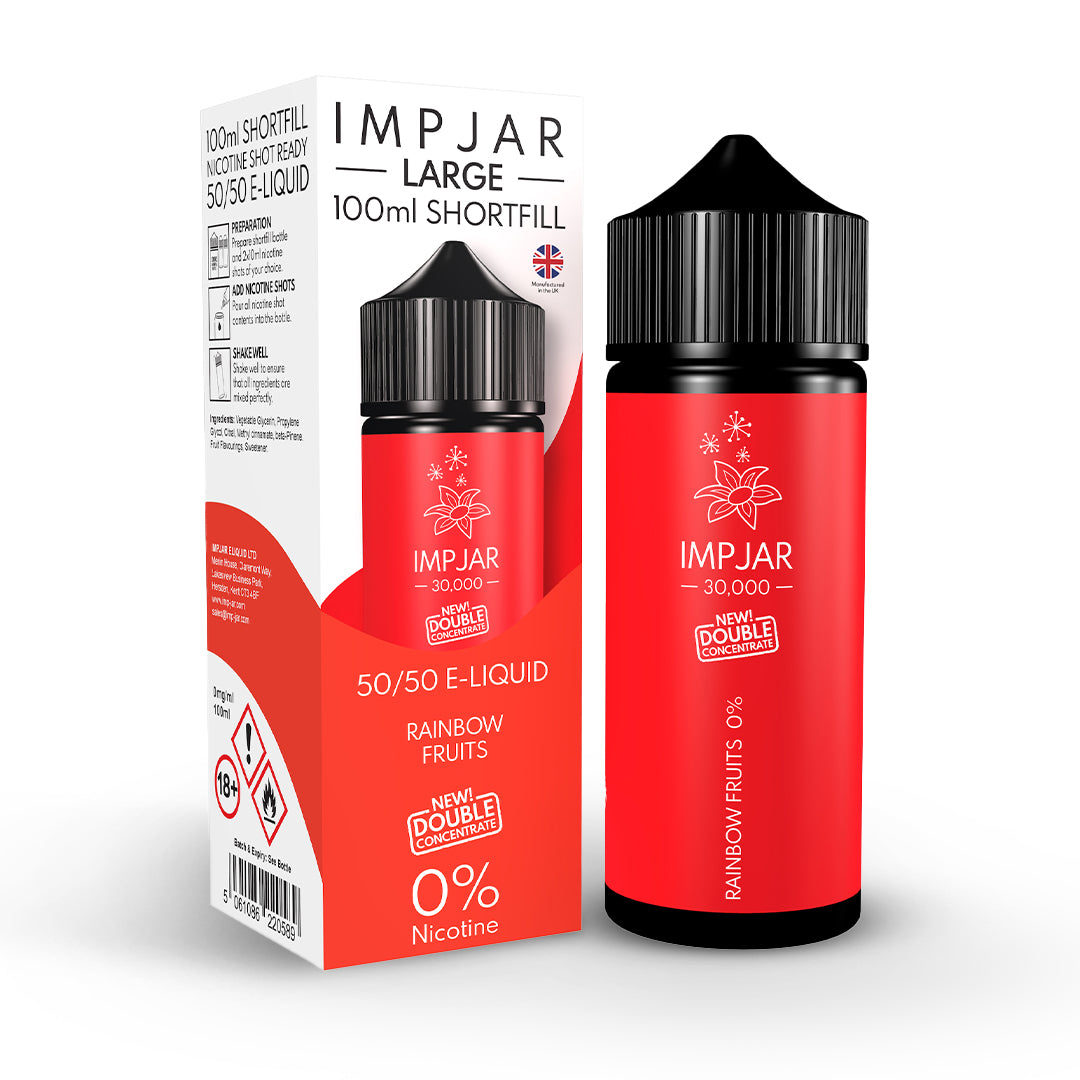 Imp Jar Original Flavour Range 100ml Shortfill