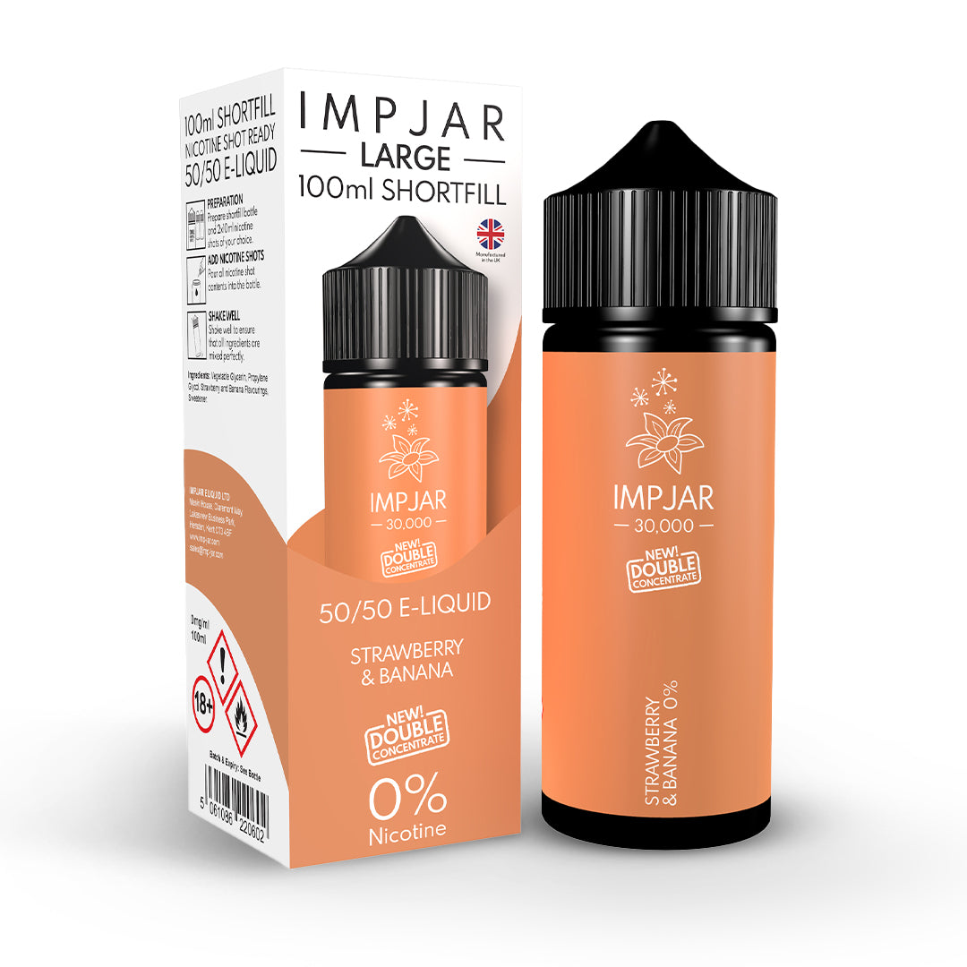 Imp Jar Original Flavour Range 100ml Shortfill