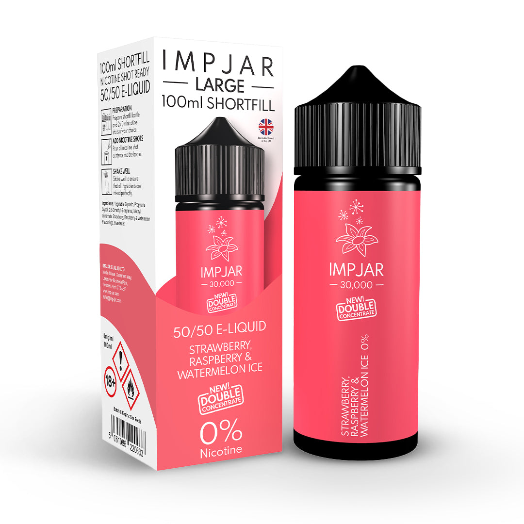 Imp Jar Original Flavour Range 100ml Shortfill
