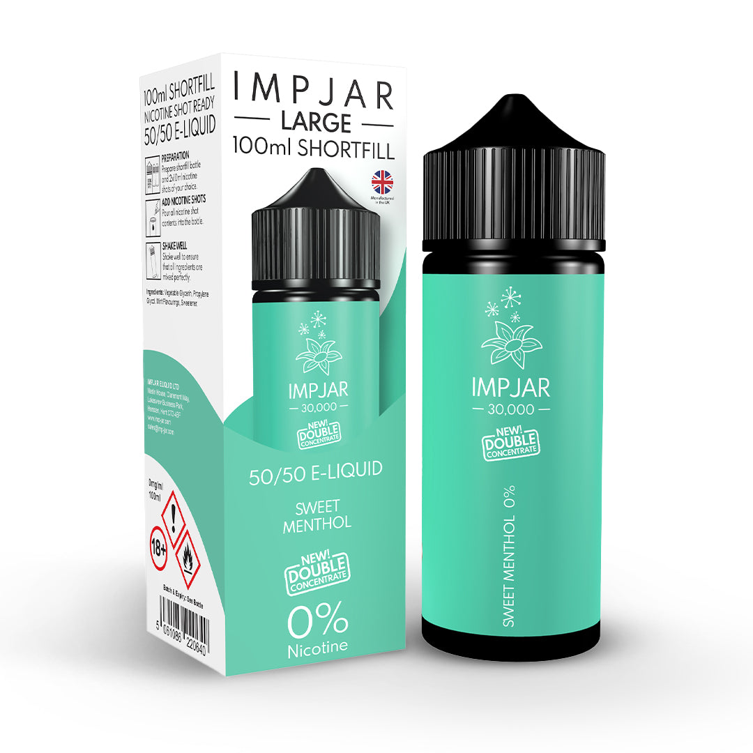 Imp Jar Original Flavour Range 100ml Shortfill