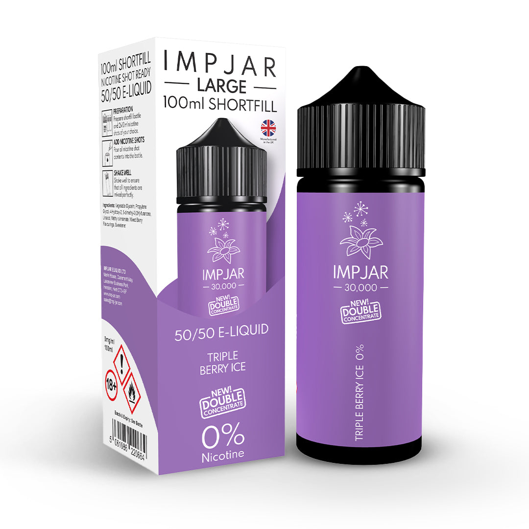 Imp Jar Original Flavour Range 100ml Shortfill