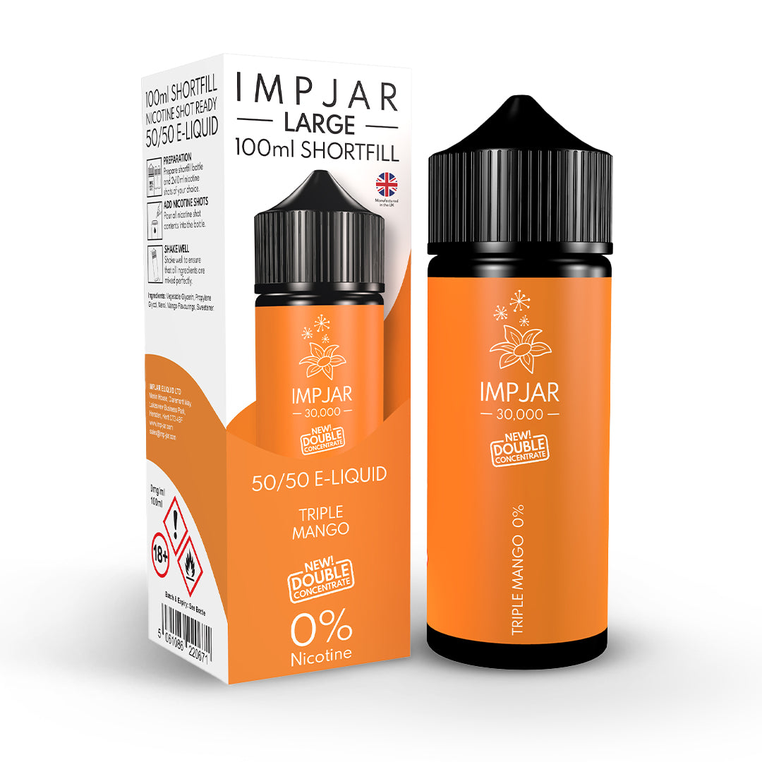 Imp Jar Original Flavour Range 100ml Shortfill
