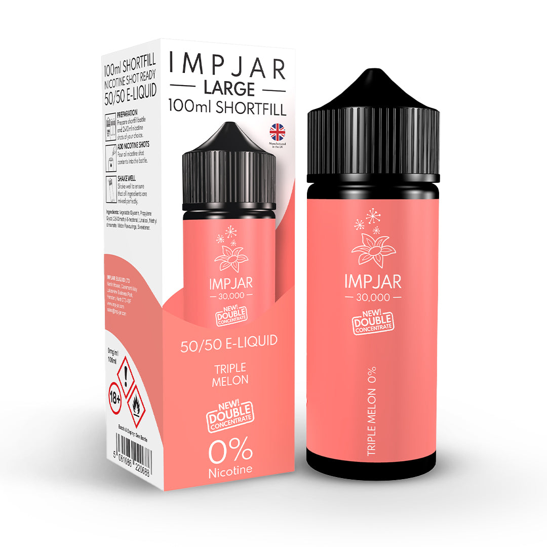 Imp Jar Original Flavour Range 100ml Shortfill