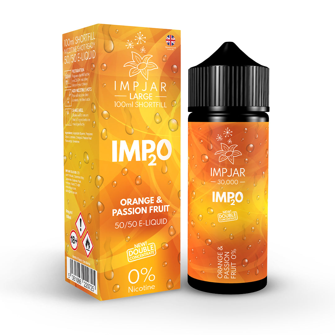 Imp Jar Imp2O Range 100ml Shortfill