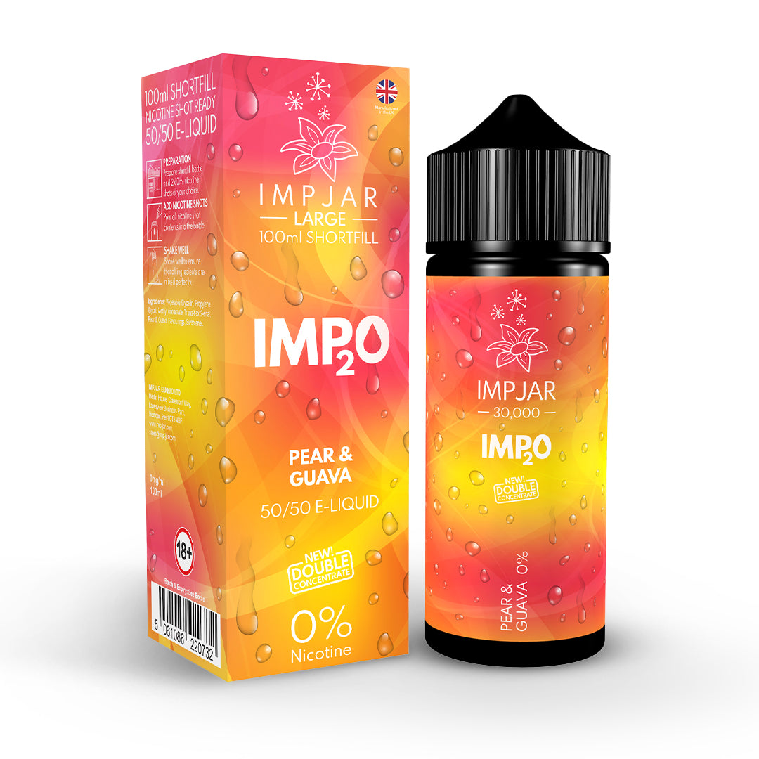 Imp Jar Imp2O Range 100ml Shortfill