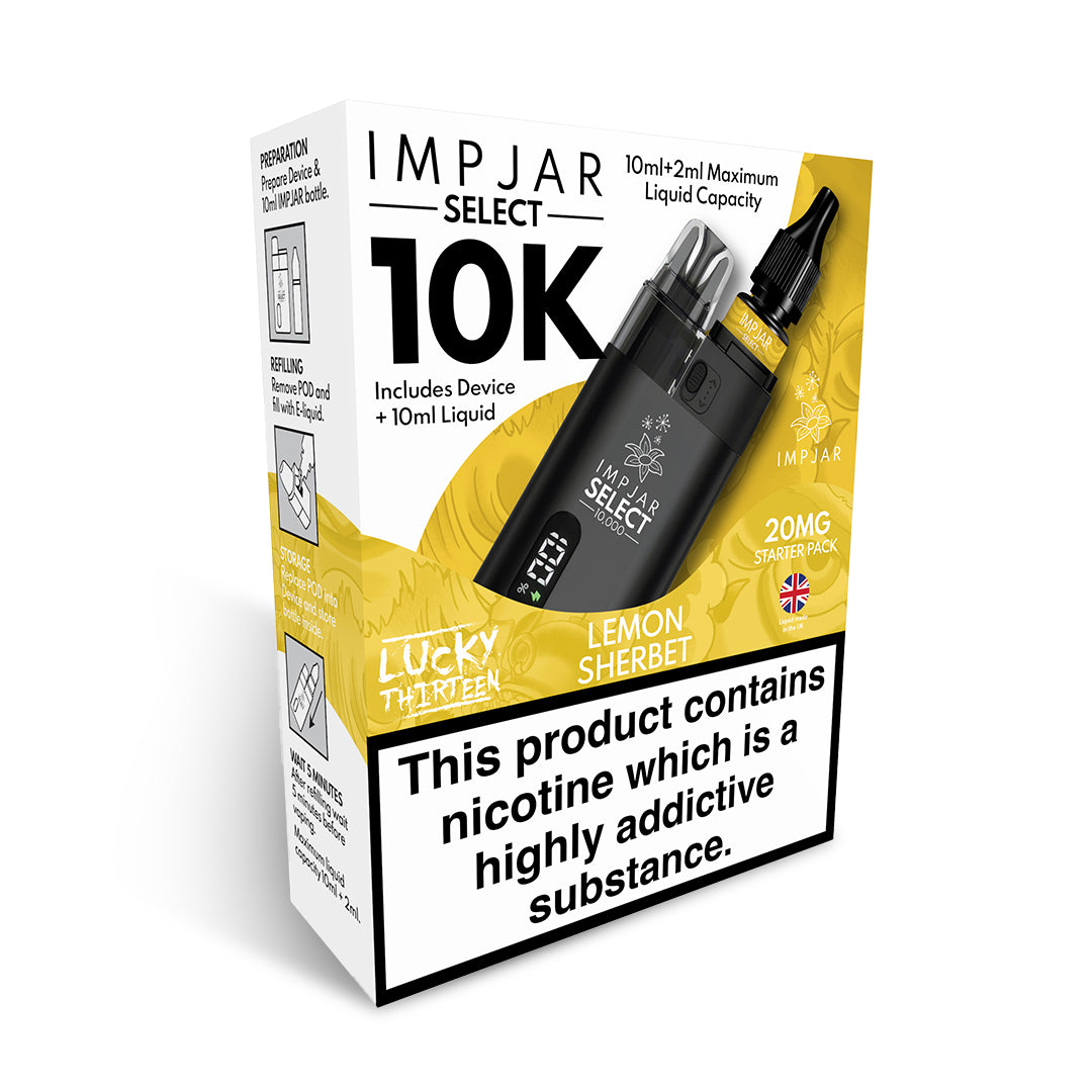 Imp Jar Select Collab Starter Kit 10ml Nic Salt