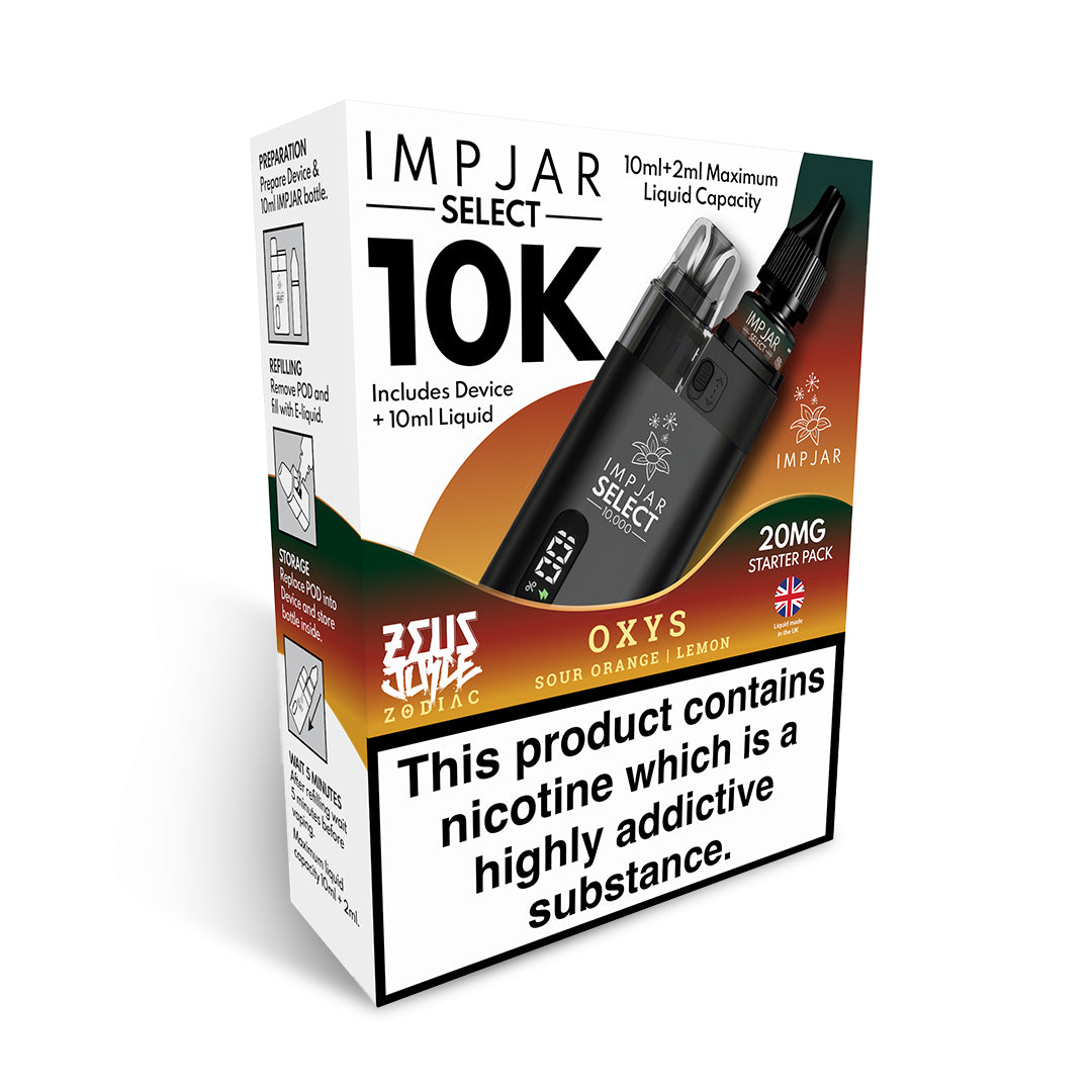 Imp Jar Select Collab Starter Kit 10ml Nic Salt