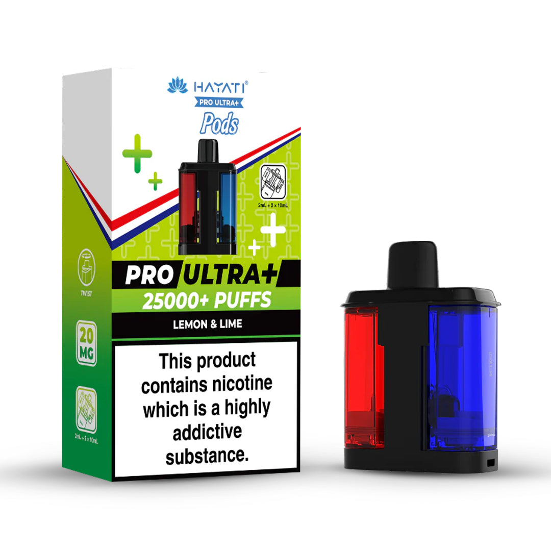 Hayati Pro Ultra 25K Prefilled Replacement Pods