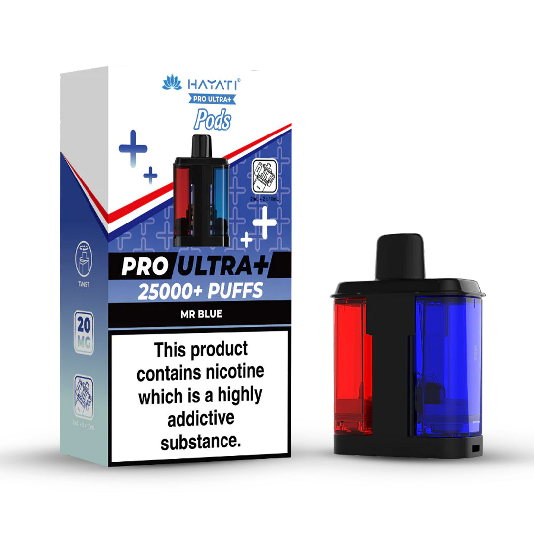 Hayati Pro Ultra 25K Prefilled Replacement Pods