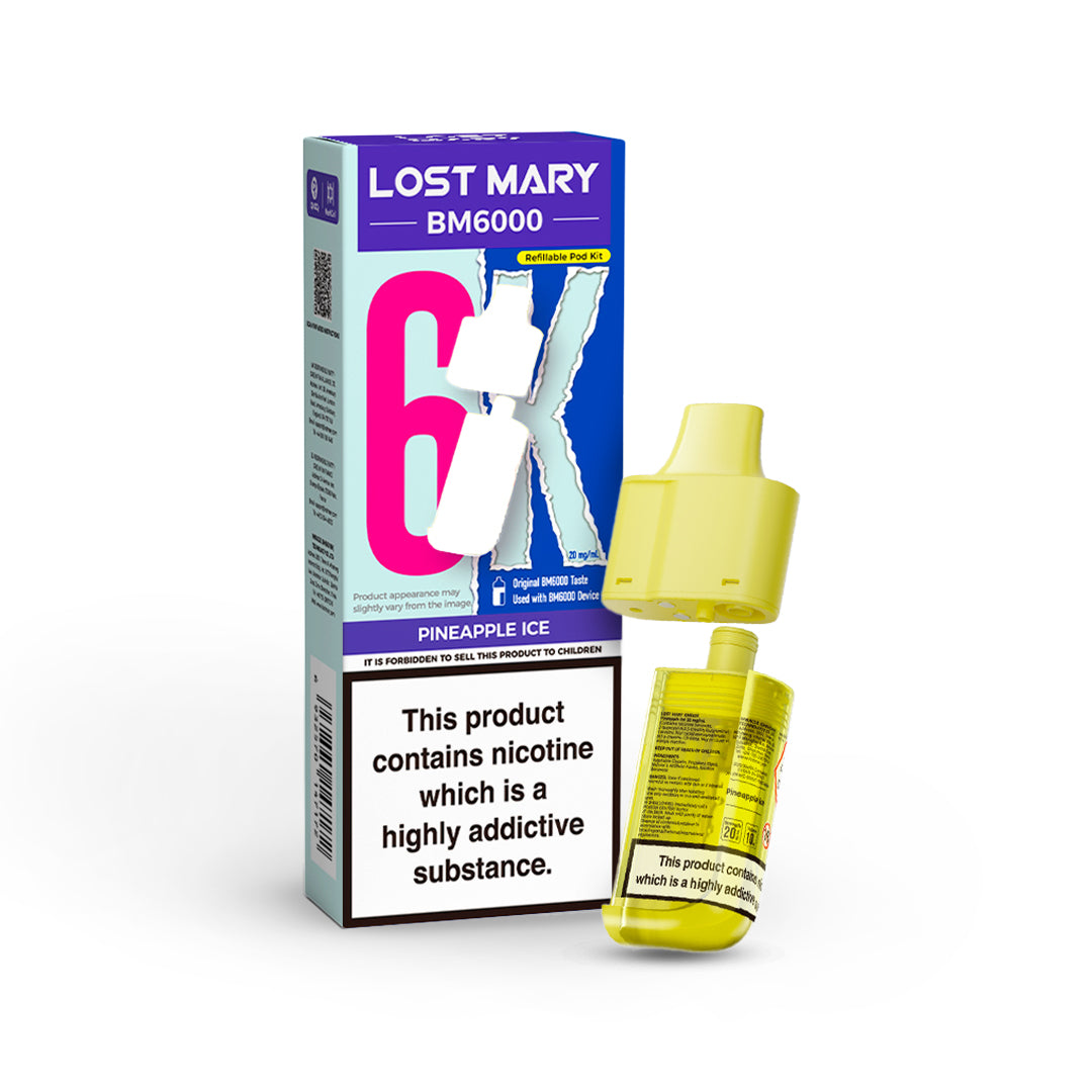 Lost Mary BM6000 Prefilled Replacement Pods