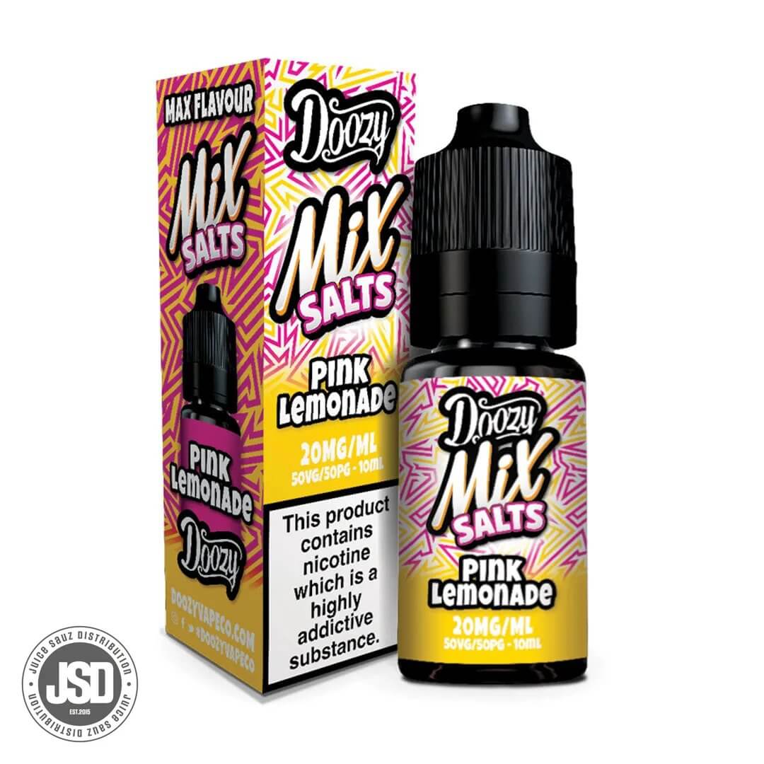 Doozy Mix Salts Pink Lemonade (Box of 10)