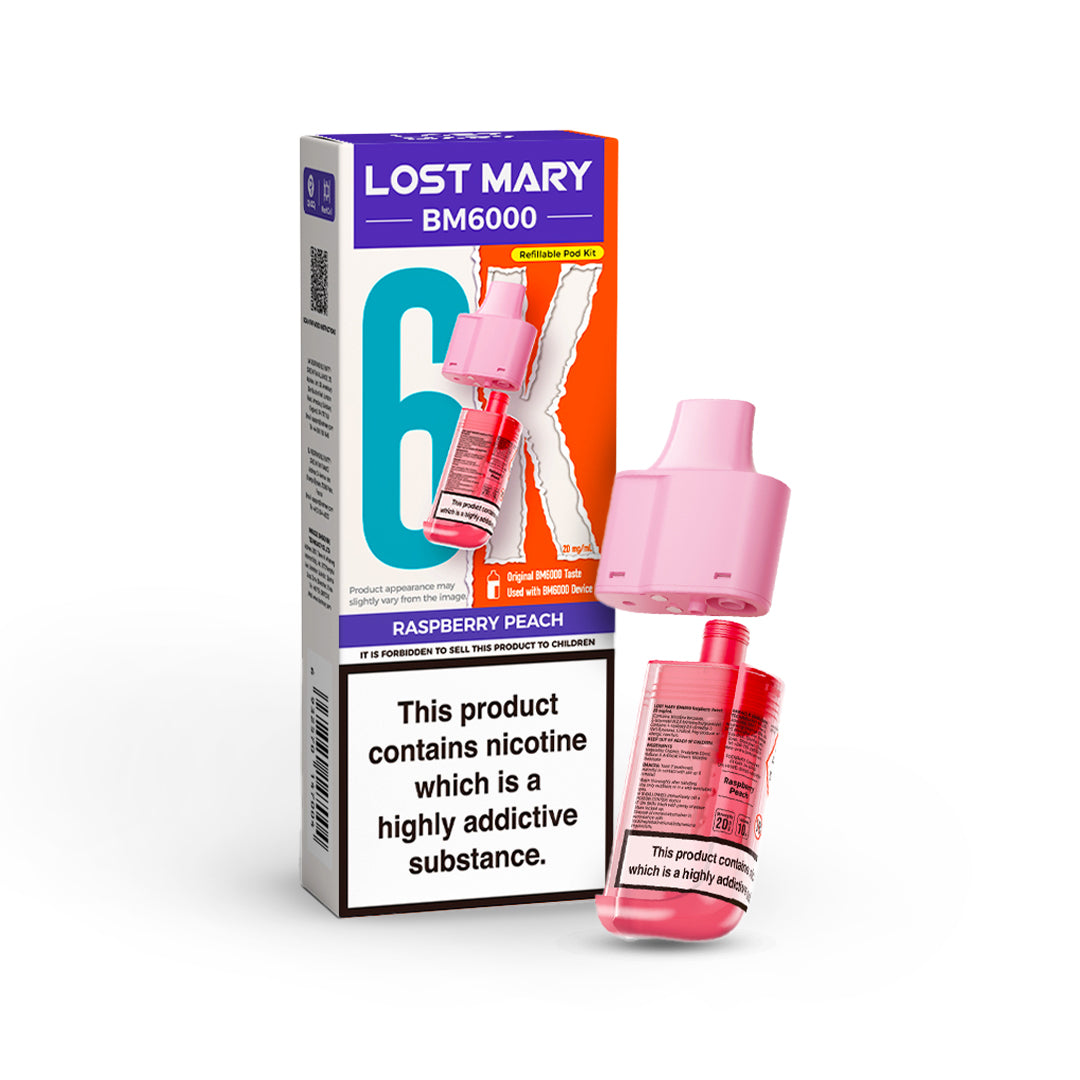 Lost Mary BM6000 Prefilled Replacement Pods