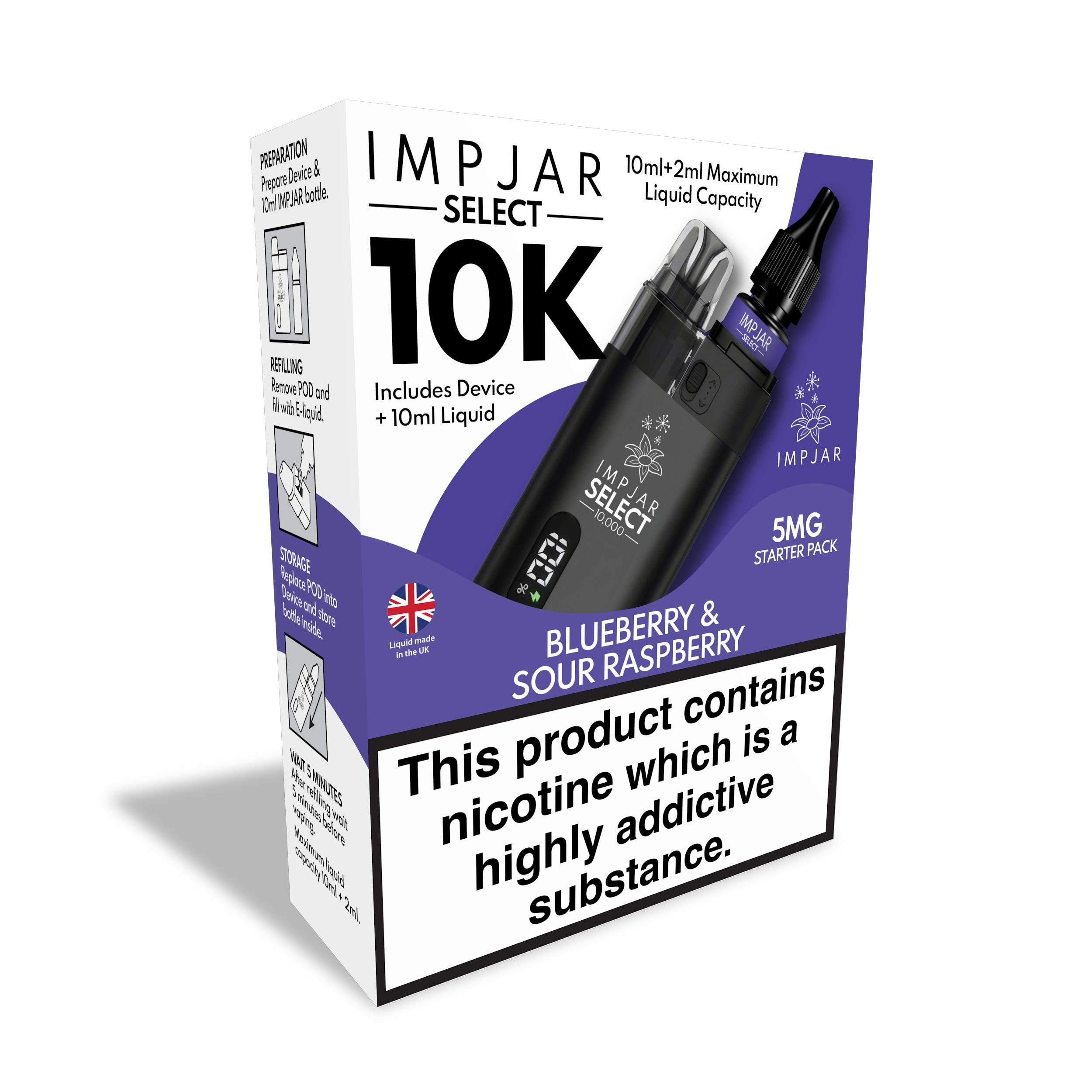 Imp Jar Select Original Starter Kit 10ml Nic Salt