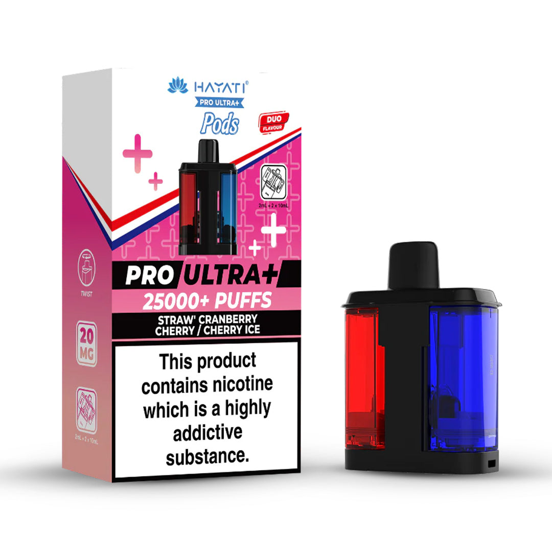 Hayati Pro Ultra 25K Prefilled Replacement Pods